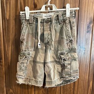 Abercrombie Kids boys camo Cargo Shorts